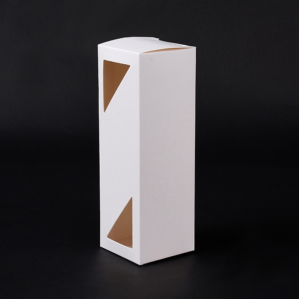 PandaHall Cardboard Paper Gift Box, with PVC Visual Window, for Pie, Cookies, Goodies Storage, Rectangle, White, 5x5x15cm Paper Rectangle...
PandaHall Cardboard Paper Gift Box, with PVC Visual Window, for Pie, Cookies, Goodies Storage, Rectangle, White, 5x5x15cm Paper Rectangle...