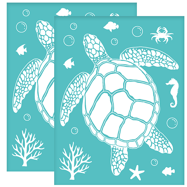 PandaHall OLYCRAFT 2Pcs 8.6x11 Inch Self-Adhesive Silk Screen Printing Stencil Sea Turtle Pattern Silk Screen Stencil Starfish and Sea Horse...
PandaHall OLYCRAFT 2Pcs 8.6x11 Inch Self-Adhesive Silk Screen Printing Stencil Sea Turtle Pattern Silk Screen Stencil Starfish and Sea Horse...