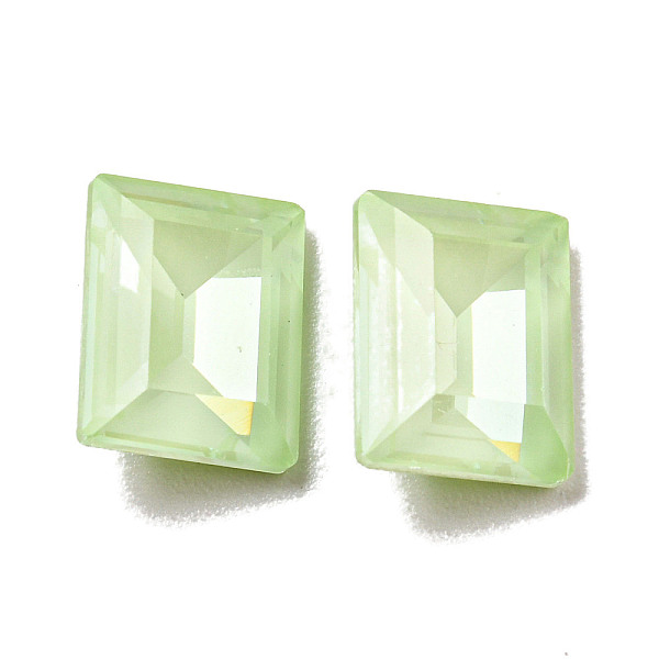 PandaHall Glass Rhinestone Cabochons, Point Back & Back Plated, Faceted, Rectangle, Chrysolite, 10x8x5mm Glass Rhinestone Rectangle Green
PandaHall Glass Rhinestone Cabochons, Point Back & Back Plated, Faceted, Rectangle, Chrysolite, 10x8x5mm Glass Rhinestone Rectangle Green