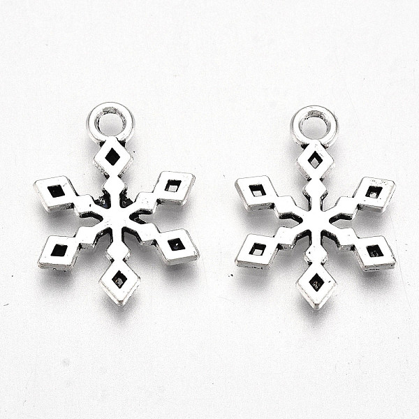 PandaHall Tibetan Style Alloy Pendants, Lead Free & Cadmium Free, Snowflake, Antique Silver, 19x14x1mm, Hole: 2mm, about 725pcs/500g Alloy...
PandaHall Tibetan Style Alloy Pendants, Lead Free & Cadmium Free, Snowflake, Antique Silver, 19x14x1mm, Hole: 2mm, about 725pcs/500g Alloy...