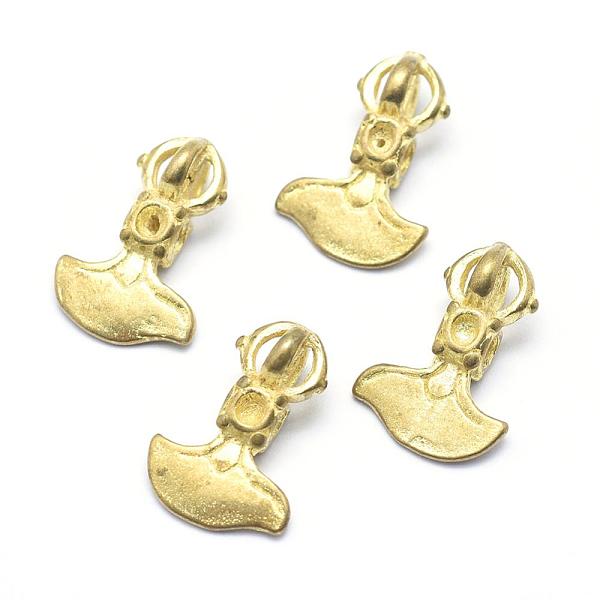 PandaHall Brass Beads, Dorje Vajra for Buddha Jewelry, Lead Free & Cadmium Free & Nickel Free, Raw(Unplated), 16x10.5x6mm, Hole: 2mm Brass
PandaHall Brass Beads, Dorje Vajra for Buddha Jewelry, Lead Free & Cadmium Free & Nickel Free, Raw(Unplated), 16x10.5x6mm, Hole: 2mm Brass