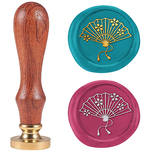 PandaHall Cherry Blossoms Fan 1" Wax Seal Stamp Retro Sealing Stamps Removable Brass Head Seal Stamp with Wooden Handle Sealing Wax for...
PandaHall Cherry Blossoms Fan 1" Wax Seal Stamp Retro Sealing Stamps Removable Brass Head Seal Stamp with Wooden Handle Sealing Wax for...