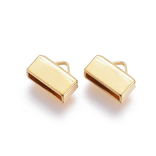 PandaHall 201 Stainless Steel Cord Ends, End Caps, Golden, 6x8x3mm, Hole: 1mm, Inner Diameter: 7x2mm 201 Stainless Steel
PandaHall 201 Stainless Steel Cord Ends, End Caps, Golden, 6x8x3mm, Hole: 1mm, Inner Diameter: 7x2mm 201 Stainless Steel