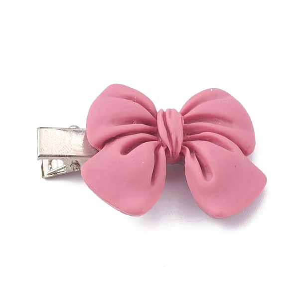PandaHall Platinum Plated Iron Hair Alligator Hair Clips, with Opaque Resin Cabochons, Bowknot, Mixed Color, 41x28.5x11mm Iron Multicolor
PandaHall Platinum Plated Iron Hair Alligator Hair Clips, with Opaque Resin Cabochons, Bowknot, Mixed Color, 41x28.5x11mm Iron Multicolor