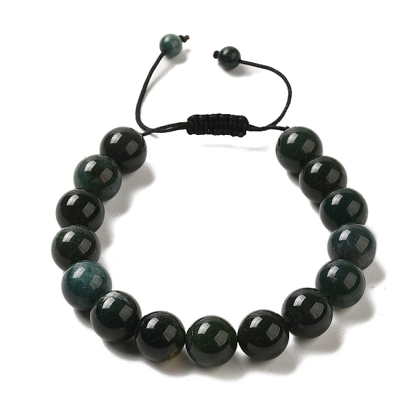 PandaHall 12.5mm Round Natural Moss Agate Braided Bead Bracelets for Women Men, Inner Diameter: 2~3-1/8 inch(4.95~8.05cm) Moss Agate Round
PandaHall 12.5mm Round Natural Moss Agate Braided Bead Bracelets for Women Men, Inner Diameter: 2~3-1/8 inch(4.95~8.05cm) Moss Agate Round