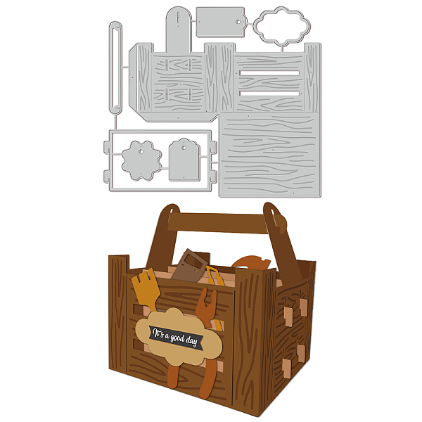 PandaHall GLOBLELAND 3D Toolbox Cutting Dies Metal Frame Die Cuts Embossing Stencils Template for Paper Card Making Decoration DIY...
PandaHall GLOBLELAND 3D Toolbox Cutting Dies Metal Frame Die Cuts Embossing Stencils Template for Paper Card Making Decoration DIY...