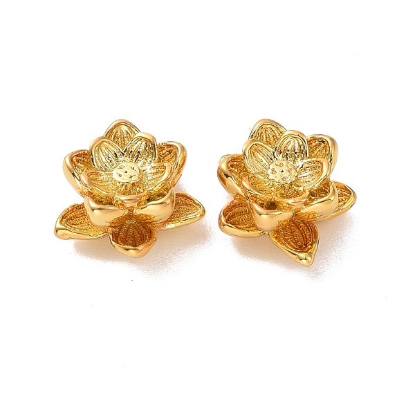 PandaHall Eco-friendly Brass Beads, Cadmium Free & Lead Free, Long-Lasting Plated, Lotus, Golden, 9.5x9x5mm, Hole: 1mm Brass Flower
PandaHall Eco-friendly Brass Beads, Cadmium Free & Lead Free, Long-Lasting Plated, Lotus, Golden, 9.5x9x5mm, Hole: 1mm Brass Flower
