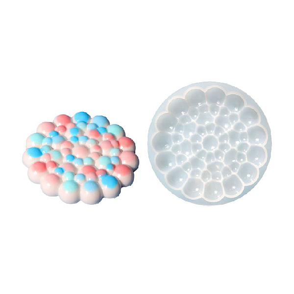 PandaHall Silicone Bubble Effect Cup Mat Molds, Resin Casting Molds, for UV Resin & Epoxy Resin Jewelry Craft Making, Round Pattern...
PandaHall Silicone Bubble Effect Cup Mat Molds, Resin Casting Molds, for UV Resin & Epoxy Resin Jewelry Craft Making, Round Pattern...