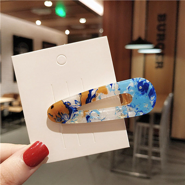 PandaHall Cellulose Acetate Alligator Hair Clips, Hollow Out Hair Accessories for Girls Women, Teardrop, Deep Sky Blue, 70mm Cellulose...
PandaHall Cellulose Acetate Alligator Hair Clips, Hollow Out Hair Accessories for Girls Women, Teardrop, Deep Sky Blue, 70mm Cellulose...