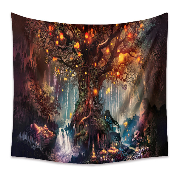 PandaHall Tree of Life Tapestry, Polyester Forest Firefly Decorative Wall Tapestry, for Psychedelic Bedroom Living Room Decoration...
PandaHall Tree of Life Tapestry, Polyester Forest Firefly Decorative Wall Tapestry, for Psychedelic Bedroom Living Room Decoration...