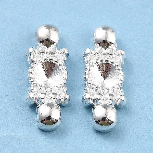 PandaHall Tibetan Style Alloy Rhinestone Connector Settings, Cadmium Free & Nickel Free & Lead Free, Silver, 21x8x4.5mm, Hole: 1.5mm, Fit...
PandaHall Tibetan Style Alloy Rhinestone Connector Settings, Cadmium Free & Nickel Free & Lead Free, Silver, 21x8x4.5mm, Hole: 1.5mm, Fit...