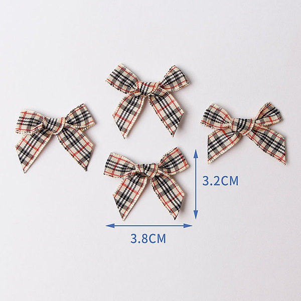 PandaHall Handmade Woven Costume Accessories, Tartan Pattern Polyester Ribbon Bowknot, Colorful, 30~32x35~38x5~6mm Polyester Bowknot
PandaHall Handmade Woven Costume Accessories, Tartan Pattern Polyester Ribbon Bowknot, Colorful, 30~32x35~38x5~6mm Polyester Bowknot