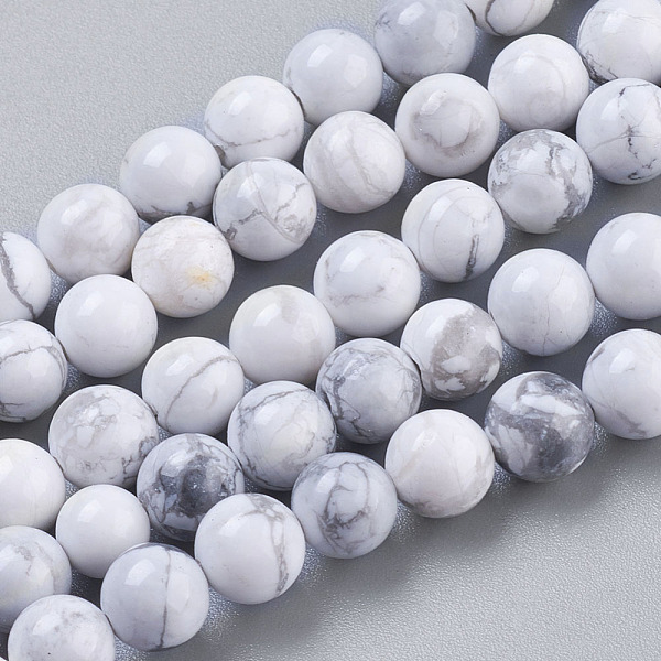 PandaHall Natural Howlite Beads Strands, Round, White, 6mm, Hole: 1mm, about 32pcs/strand, 7.6 inch Howlite Round White
PandaHall Natural Howlite Beads Strands, Round, White, 6mm, Hole: 1mm, about 32pcs/strand, 7.6 inch Howlite Round White