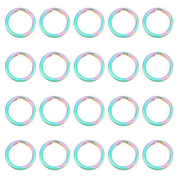 PandaHall UNICRAFTALE 20pcs 304 Stainless Steel Split Key Rings Rainbow Color Keychain Findings 20mm Diameter Key Ring for Women Jewelry...
PandaHall UNICRAFTALE 20pcs 304 Stainless Steel Split Key Rings Rainbow Color Keychain Findings 20mm Diameter Key Ring for Women Jewelry...