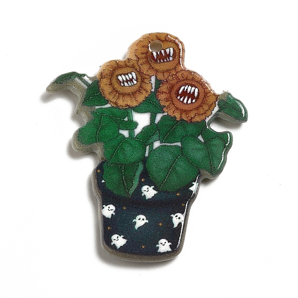 PandaHall Halloween Acrylic Pendants, Plants Pattern, 38x32.5x2.5x32.5mm, Hole: 2mm Acrylic Other Plants
PandaHall Halloween Acrylic Pendants, Plants Pattern, 38x32.5x2.5x32.5mm, Hole: 2mm Acrylic Other Plants