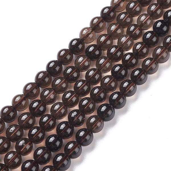 PandaHall Natural Smoky Quartz Bead Strands, Round, 6mm, Hole: 1mm, about 61pcs/strand, 14.9 inch~15.1 inch Smoky Quartz Round Gray
PandaHall Natural Smoky Quartz Bead Strands, Round, 6mm, Hole: 1mm, about 61pcs/strand, 14.9 inch~15.1 inch Smoky Quartz Round Gray