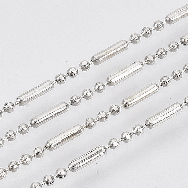 PandaHall Brass Ball Chains, Ball & Bar Faceted Beaded Chains, Long-Lasting Plated, Soldered, with Spool, Cadmium Free & Nickel Free & Lead...
PandaHall Brass Ball Chains, Ball & Bar Faceted Beaded Chains, Long-Lasting Plated, Soldered, with Spool, Cadmium Free & Nickel Free & Lead...
