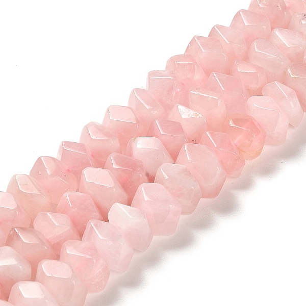 PandaHall Natural Rose Quartz Beads Strands, Faceted, Nuggets, 10~11x8~10x7~8mm, Hole: 1mm, about 22~23pcs/strand, 7.09~7.48''(18~19cm) Rose...
PandaHall Natural Rose Quartz Beads Strands, Faceted, Nuggets, 10~11x8~10x7~8mm, Hole: 1mm, about 22~23pcs/strand, 7.09~7.48''(18~19cm) Rose...