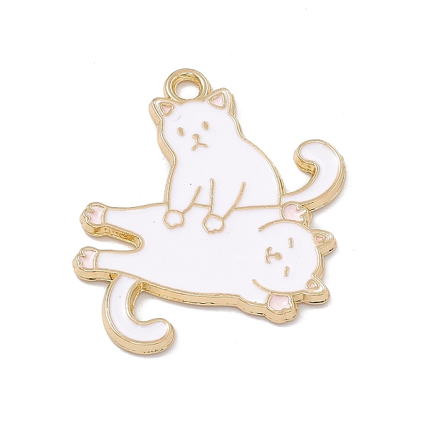 PandaHall Alloy Enamel Pendant, Golden, Cat Charm, Misty Rose, 32.5x27.5x1.6mm, Hole: 2.3mm Alloy+Enamel Cat Shape
PandaHall Alloy Enamel Pendant, Golden, Cat Charm, Misty Rose, 32.5x27.5x1.6mm, Hole: 2.3mm Alloy+Enamel Cat Shape