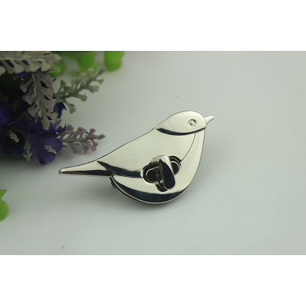 PandaHall Zinc Alloy Twist Bag Lock Purse Catch Clasps, Bird/Peace Pigeon, for DIY Bag Purse Hardware Accessories, Platinum, 2.9x6.8x0.6cm...
PandaHall Zinc Alloy Twist Bag Lock Purse Catch Clasps, Bird/Peace Pigeon, for DIY Bag Purse Hardware Accessories, Platinum, 2.9x6.8x0.6cm...