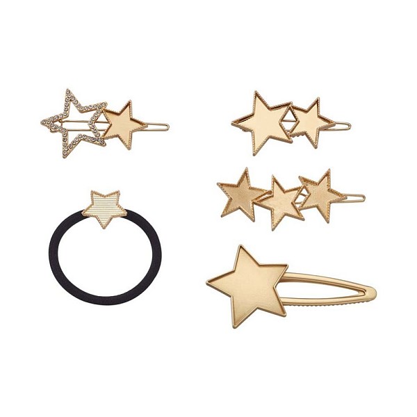 PandaHall Hair Findings Sets, including Hair Tie, Alligator Hair Clips, Hair Barrettes, for DIY Epoxy Resin, DIY Hair Accessories Making...
PandaHall Hair Findings Sets, including Hair Tie, Alligator Hair Clips, Hair Barrettes, for DIY Epoxy Resin, DIY Hair Accessories Making...