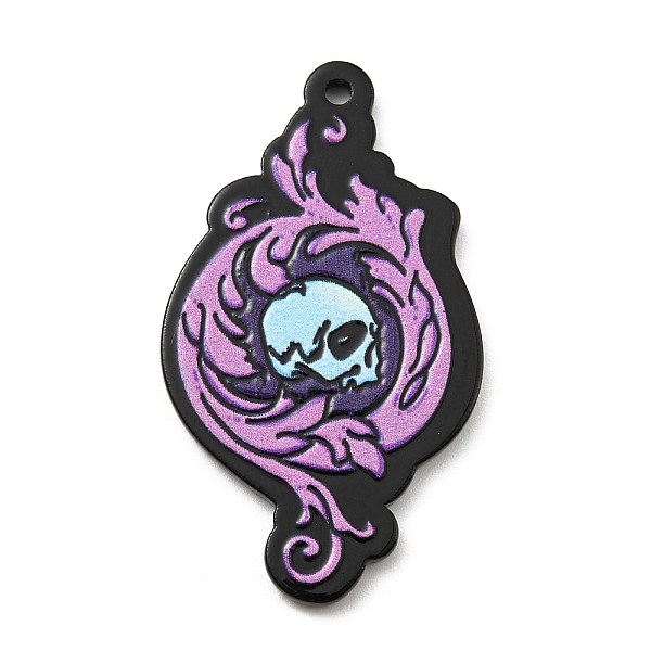 PandaHall Acrylic Pendants, Skulls Theme, Skull, 4.5x2.55x0.25cm, Hole: 2mm Acrylic Skull
PandaHall Acrylic Pendants, Skulls Theme, Skull, 4.5x2.55x0.25cm, Hole: 2mm Acrylic Skull
