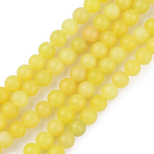 PandaHall Natural Lemon Jade Beads Strands, Round, Lemon Chiffon, 6mm, Hole: 1mm, about 60~64pcs/strand, 15.1 inch Lemon Jade Round Yellow
PandaHall Natural Lemon Jade Beads Strands, Round, Lemon Chiffon, 6mm, Hole: 1mm, about 60~64pcs/strand, 15.1 inch Lemon Jade Round Yellow