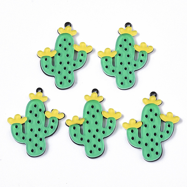 PandaHall Cellulose Acetate(Resin) Pendants, Cactus, Lime Green, 43x34x3.5mm, Hole: 1.4mm Cellulose Acetate Others Green
PandaHall Cellulose Acetate(Resin) Pendants, Cactus, Lime Green, 43x34x3.5mm, Hole: 1.4mm Cellulose Acetate Others Green