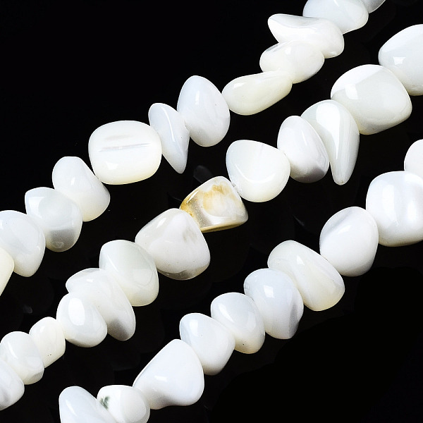 PandaHall Natural Trochid Shell/Trochus Shell Beads Strands, Bleach, Nuggets Chips, Seashell Color, 3.5~13x6~12x3~8mm, Hole: 0.9mm, about...
PandaHall Natural Trochid Shell/Trochus Shell Beads Strands, Bleach, Nuggets Chips, Seashell Color, 3.5~13x6~12x3~8mm, Hole: 0.9mm, about...