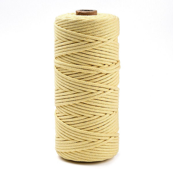 PandaHall Cotton String Threads, Macrame Cord, Decorative String Threads, for DIY Crafts, Gift Wrapping and Jewelry Making, Champagne Yellow...
PandaHall Cotton String Threads, Macrame Cord, Decorative String Threads, for DIY Crafts, Gift Wrapping and Jewelry Making, Champagne Yellow...