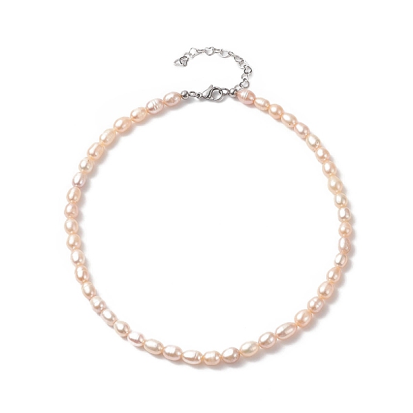 PandaHall Natural Pearl Beaded Necklace for Women, Bisque, 15.04 inch(38.2cm) Pearl Orange
PandaHall Natural Pearl Beaded Necklace for Women, Bisque, 15.04 inch(38.2cm) Pearl Orange