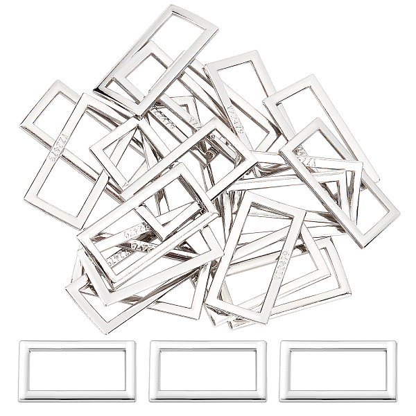 PandaHall GORGECRAFT 1 Box 20Pcs Metal Flat Rectangle Rings 30mm Inner Length Heavy Duty Silver Alloy Buckle Loop for Luggage Bag Backpacks...
PandaHall GORGECRAFT 1 Box 20Pcs Metal Flat Rectangle Rings 30mm Inner Length Heavy Duty Silver Alloy Buckle Loop for Luggage Bag Backpacks...