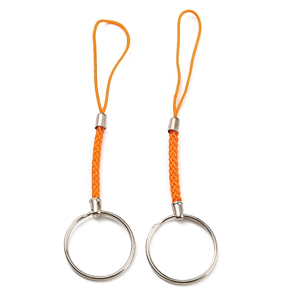 PandaHall Polyester Cord Mobile Straps, with Platinum Plated Iron Findings, Dark Orange, 10.1~10.2cm Polyester
PandaHall Polyester Cord Mobile Straps, with Platinum Plated Iron Findings, Dark Orange, 10.1~10.2cm Polyester