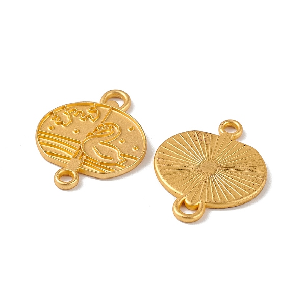 PandaHall Alloy Connector Settings for Enamel, Flat Round with Goose, Golden, 24.5x19.5x1.5mm, Hole: 2mm and 3mm Alloy Flat Round
PandaHall Alloy Connector Settings for Enamel, Flat Round with Goose, Golden, 24.5x19.5x1.5mm, Hole: 2mm and 3mm Alloy Flat Round