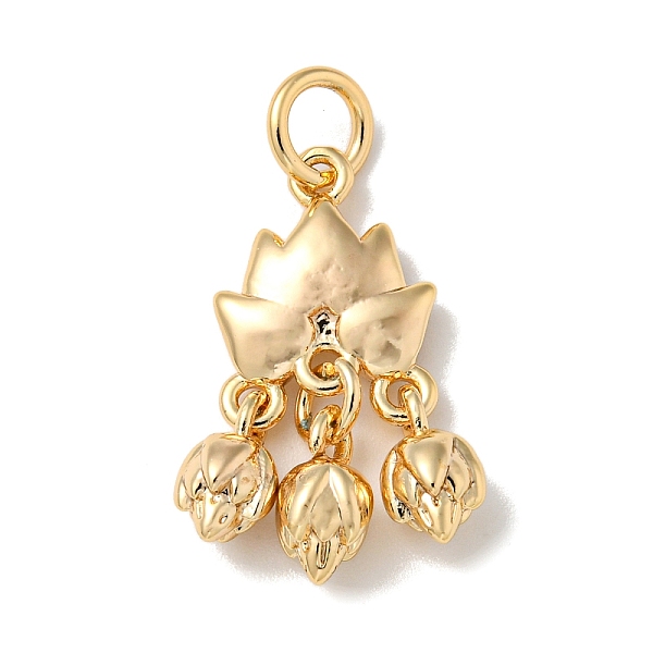 PandaHall Brass Pendants, with Jump Rings, Flower, Real 18K Gold Plated, 22x13x5mm, Hole: 4mm Brass Flower
PandaHall Brass Pendants, with Jump Rings, Flower, Real 18K Gold Plated, 22x13x5mm, Hole: 4mm Brass Flower