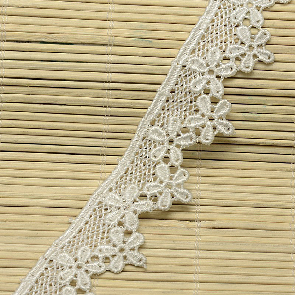 PandaHall Lace Trim Nylon Ribbon for Jewelry Making, White, 1-1/8 inch(28mm), about 15yards/roll(13.716m/roll) Nylon White
PandaHall Lace Trim Nylon Ribbon for Jewelry Making, White, 1-1/8 inch(28mm), about 15yards/roll(13.716m/roll) Nylon White