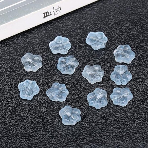 PandaHall Handmade Lampwork Beads, Cat Paw, Light Sky Blue, 13.5x13.5x5mm, Hole: 1mm Lampwork Others
PandaHall Handmade Lampwork Beads, Cat Paw, Light Sky Blue, 13.5x13.5x5mm, Hole: 1mm Lampwork Others