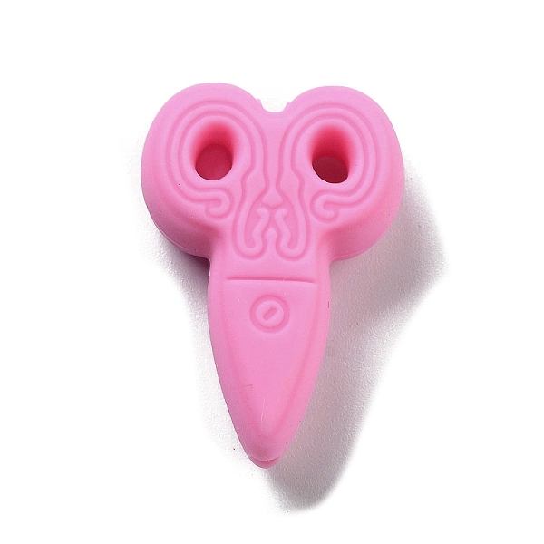 PandaHall Food Grade Silicone Focal Beads, Silicone Teething Beads, Scissor, Hot Pink, 29.5x20x9mm, Hole: 2mm Silicone Tool
PandaHall Food Grade Silicone Focal Beads, Silicone Teething Beads, Scissor, Hot Pink, 29.5x20x9mm, Hole: 2mm Silicone Tool
