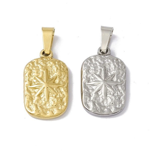 PandaHall 304 Stainless Steel Pendants, Rectangle with Star, Mixed Color, 18x10.5x2.5mm, Hole: 5x2.5mm 304 Stainless Steel Rectangle
PandaHall 304 Stainless Steel Pendants, Rectangle with Star, Mixed Color, 18x10.5x2.5mm, Hole: 5x2.5mm 304 Stainless Steel Rectangle