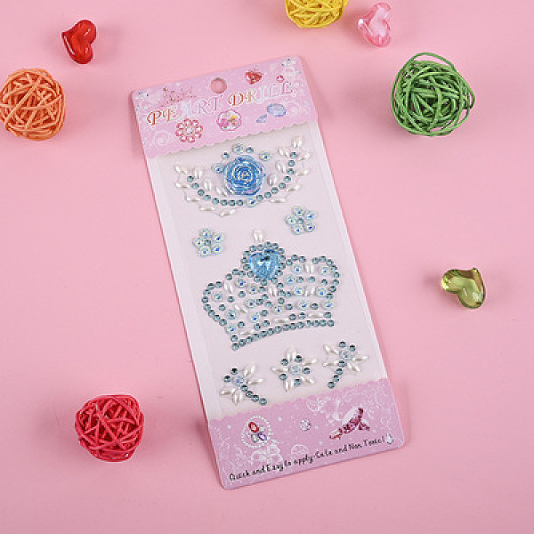 PandaHall Self Adhesive Mobile Phone Stickers, Acrylic Rhinestone Stickers, Rectangle with Crowna Pattern, Blue, 18.7x8cm Acrylic Crown Blue
PandaHall Self Adhesive Mobile Phone Stickers, Acrylic Rhinestone Stickers, Rectangle with Crowna Pattern, Blue, 18.7x8cm Acrylic Crown Blue