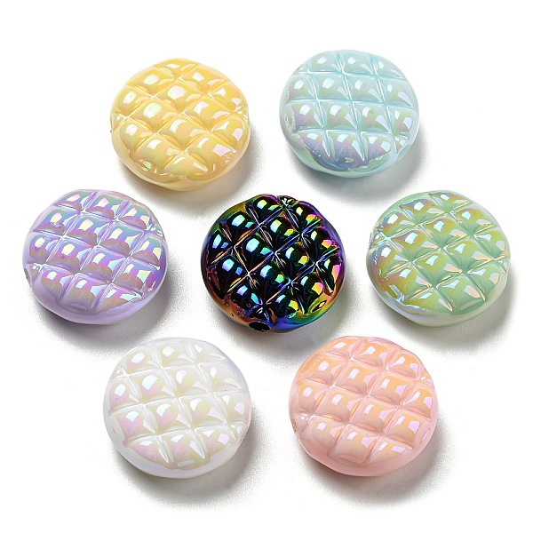 PandaHall UV Plating Acrylic Beads, Iridescent, Rondelle, Mixed Color, 20~20.5x9mm, Hole: 3mm Acrylic Rondelle Multicolor
PandaHall UV Plating Acrylic Beads, Iridescent, Rondelle, Mixed Color, 20~20.5x9mm, Hole: 3mm Acrylic Rondelle Multicolor