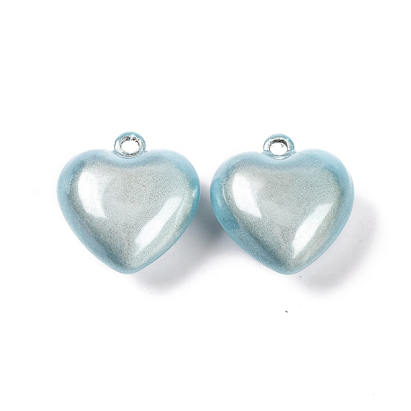 PandaHall Rack Plating Brass Pendants, Cadmium Free & Nickel Free & Lead Free, Heart Charms, Light Blue, 20x19x10mm, Hole: 2mm Brass Heart
PandaHall Rack Plating Brass Pendants, Cadmium Free & Nickel Free & Lead Free, Heart Charms, Light Blue, 20x19x10mm, Hole: 2mm Brass Heart