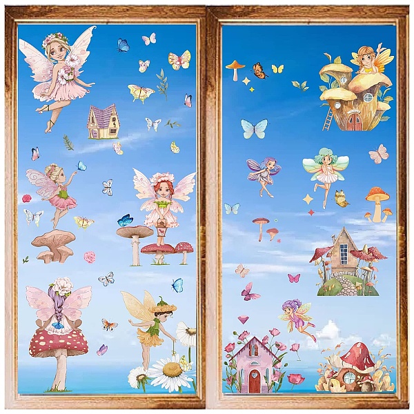 PandaHall CRASPIRE 2 Sets 2 Styles Rectangle PVC Waterproof Wall Stickers, Self-Adhesive Decals, for Window or Stairway Home Decoration...
PandaHall CRASPIRE 2 Sets 2 Styles Rectangle PVC Waterproof Wall Stickers, Self-Adhesive Decals, for Window or Stairway Home Decoration...