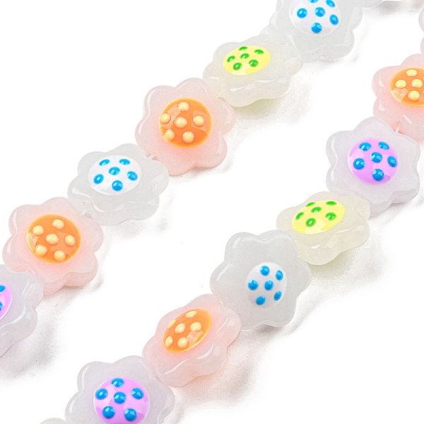 PandaHall Glass Beads Strands, with Enamel, Flower, Colorful, 18x19.5~20x7.5~8mm, Hole: 1.4mm, about 20pcs/strand, 13.11''(33.3cm) Glass...
PandaHall Glass Beads Strands, with Enamel, Flower, Colorful, 18x19.5~20x7.5~8mm, Hole: 1.4mm, about 20pcs/strand, 13.11''(33.3cm) Glass...