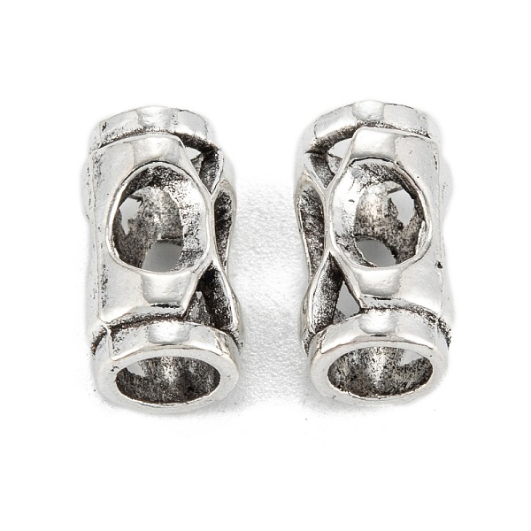 PandaHall European Alloy Beads, Tibetan Style Large Hole Beads, Column, Antique Silver, 13x7.5mm, Hole: 4.7mm Alloy Column
PandaHall European Alloy Beads, Tibetan Style Large Hole Beads, Column, Antique Silver, 13x7.5mm, Hole: 4.7mm Alloy Column