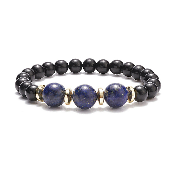 PandaHall Stretch Bracelets for Women, Natural Lapis Lazuli & Natural Wood Beaded Bracelet, Inner Diameter: 2-1/4 inch(5.7cm), Beads: 8.5mm...
PandaHall Stretch Bracelets for Women, Natural Lapis Lazuli & Natural Wood Beaded Bracelet, Inner Diameter: 2-1/4 inch(5.7cm), Beads: 8.5mm...
