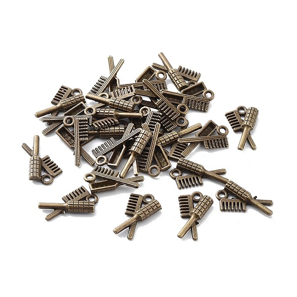 PandaHall Tibetan Style Alloy Pendants, Comb, Cadmium Free & Nickel Free & Lead Free, Antique Bronze, 20x12x3mm, Hole: 1.8mm, about...
PandaHall Tibetan Style Alloy Pendants, Comb, Cadmium Free & Nickel Free & Lead Free, Antique Bronze, 20x12x3mm, Hole: 1.8mm, about...
