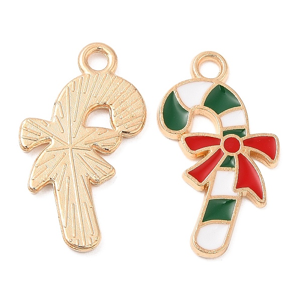 PandaHall Christmas Light Gold Tone Alloy Enamel Pendants, Cadmium Free & Lead Free, Candy Cane Charm, White, 22x12x1mm, Hole: 1.5mm...
PandaHall Christmas Light Gold Tone Alloy Enamel Pendants, Cadmium Free & Lead Free, Candy Cane Charm, White, 22x12x1mm, Hole: 1.5mm...