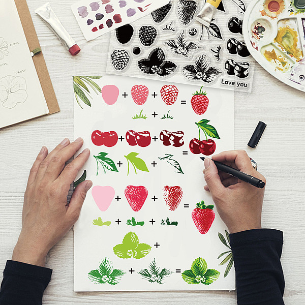 PandaHall PVC Plastic Stamps, for DIY Scrapbooking, Photo Album Decorative, Cards Making, Stamp Sheets, Fruit Pattern, 160x110x3mm Plastic...
PandaHall PVC Plastic Stamps, for DIY Scrapbooking, Photo Album Decorative, Cards Making, Stamp Sheets, Fruit Pattern, 160x110x3mm Plastic...
