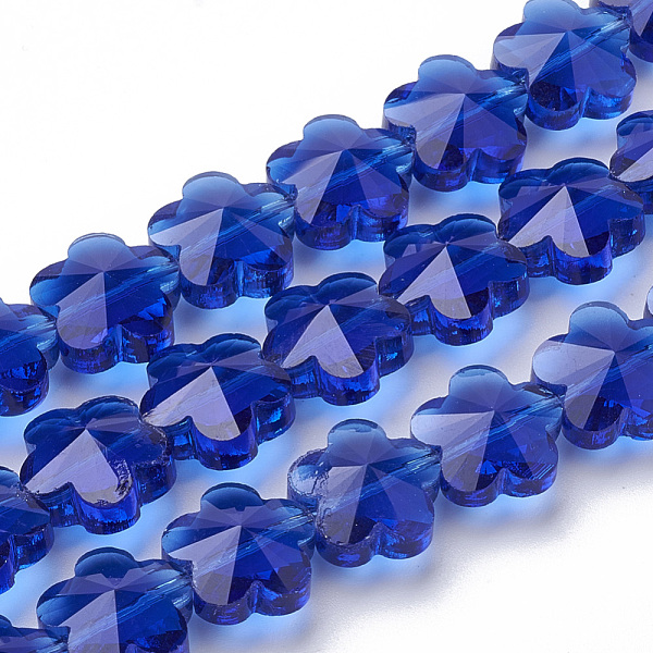 PandaHall Transparent Glass Beads, Faceted, Plum Blossom, Blue, 13x13.5x8.5mm, Hole: 1mm Glass Flower Blue
PandaHall Transparent Glass Beads, Faceted, Plum Blossom, Blue, 13x13.5x8.5mm, Hole: 1mm Glass Flower Blue